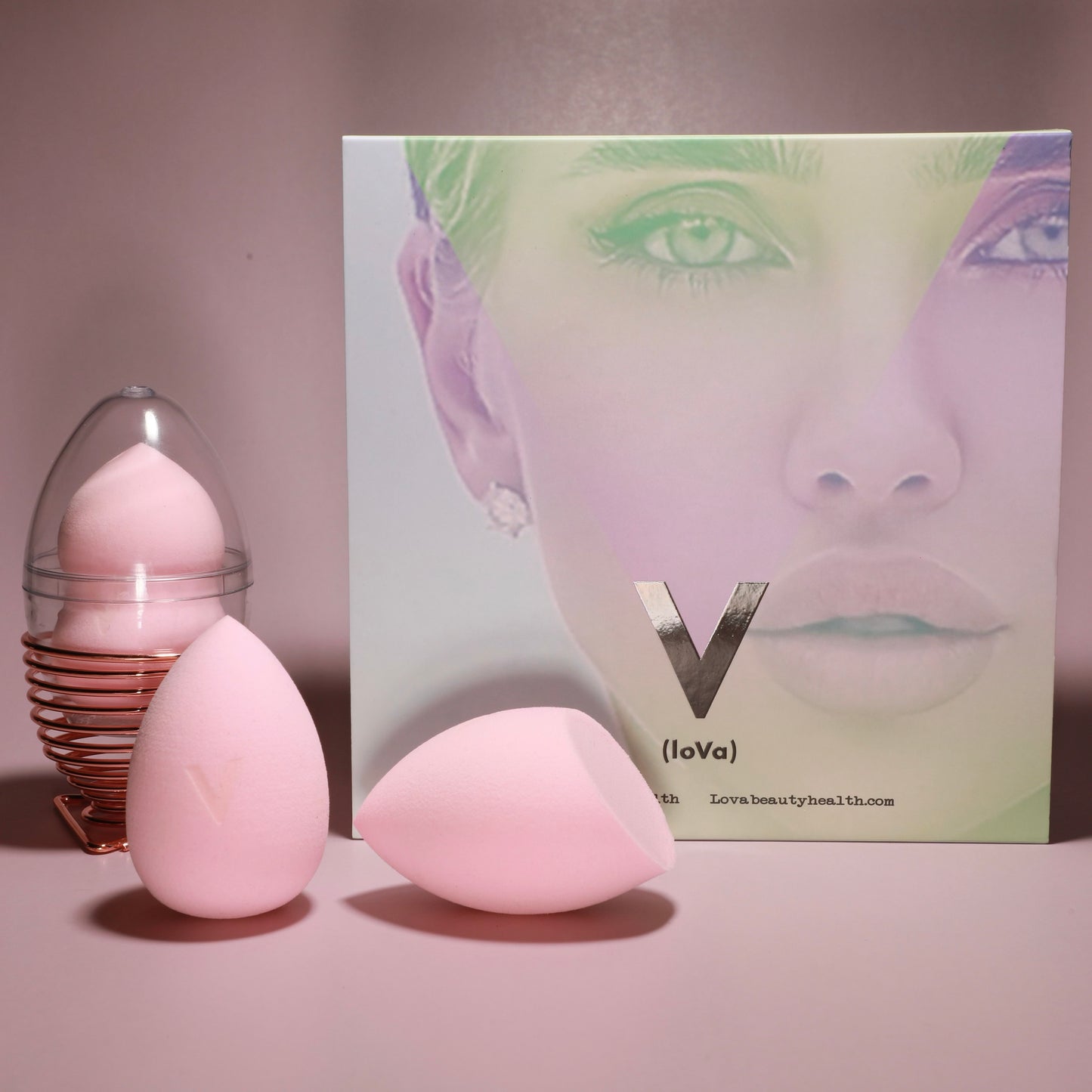 LoVa Beauty Makeup Sponge Set Box